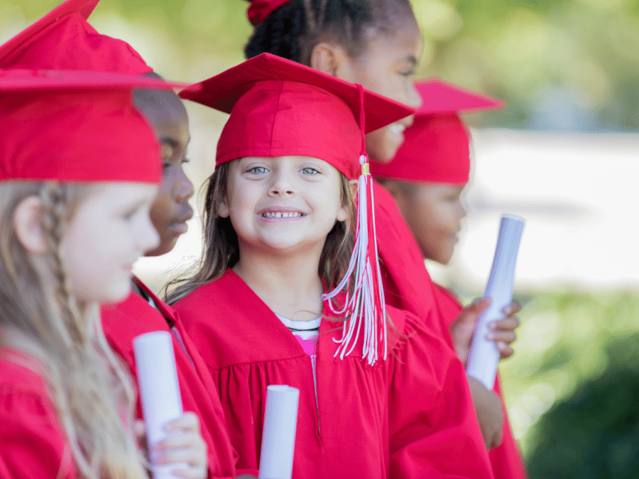 graduating child
